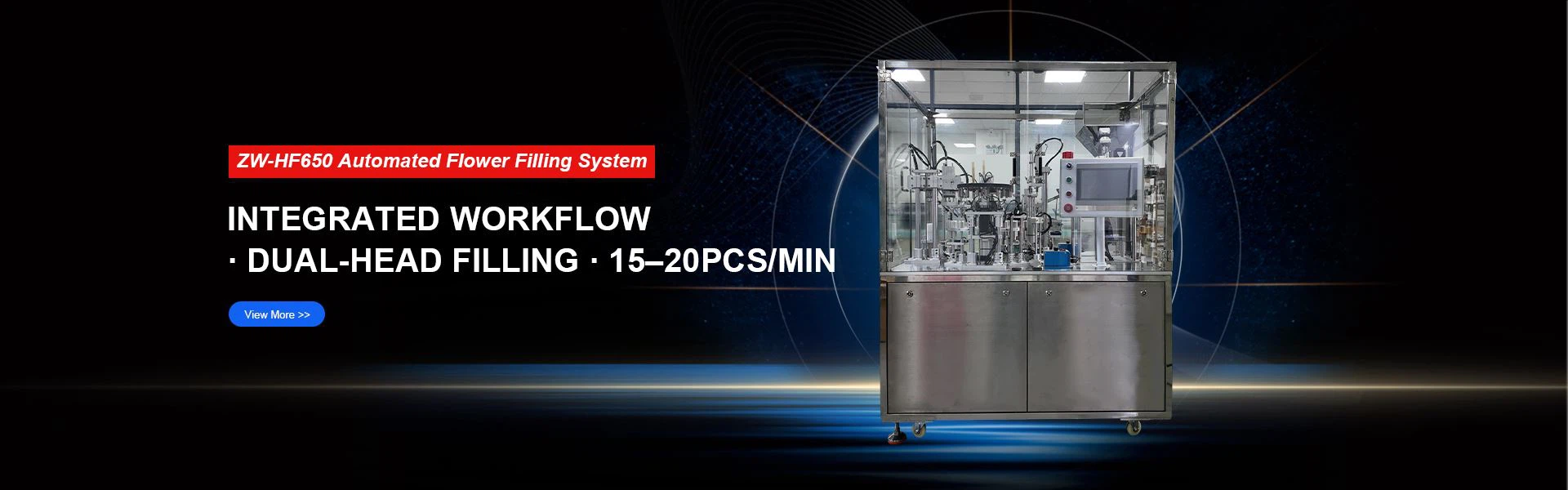 ZW-HF650 Automated Flower Filling System